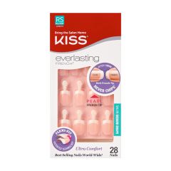 Kiss Everlasting French Nails String of Pearls