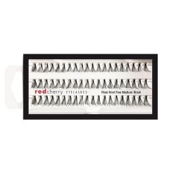 Red Cherry Individual Lashes - Knot Free Flare Medium