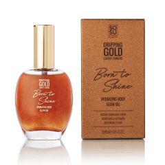 Dripping Gold Born to Shine Hydrating Body Glow Oil Bronze Glow