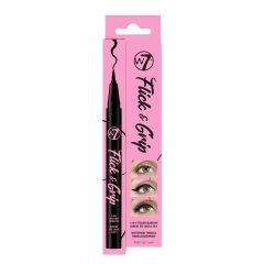 W7 Cosmetics Flick & Grip 2-In-1 Adhesive Eyeliner Pen