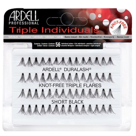 Ardell Triple Individuals Knot-Free Flares Short