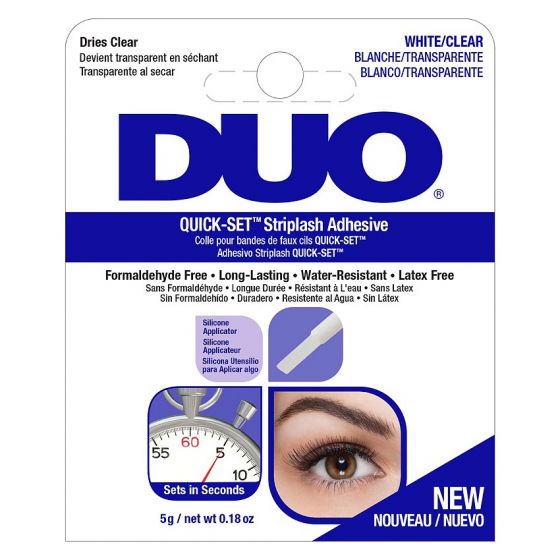 DUO Quick-Set Striplash Adhesive Clear