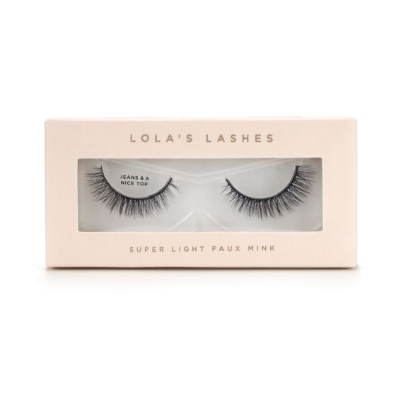 Lola's Lashes Jeans & a Nice Top Natural Strip Lashes
