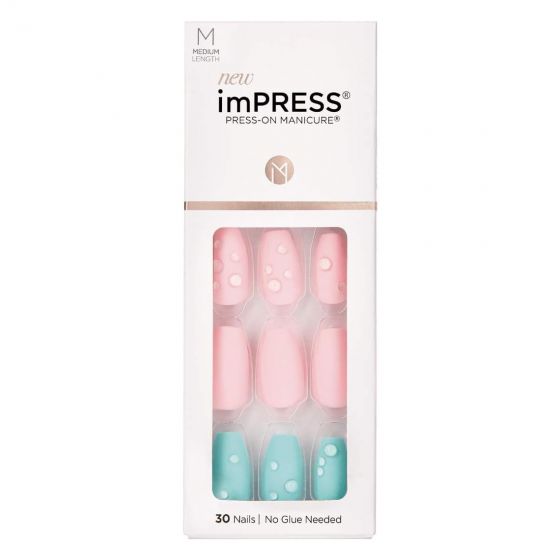 Kiss imPRESS Press-on Manicure Dew Drop