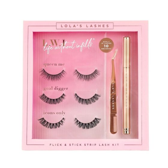 Lola's Lashes LWI Flick & Stick Russian Lash Set