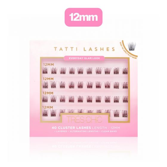 Tatti Lashes Individual Lashes Tres Chic Single Length 12mm